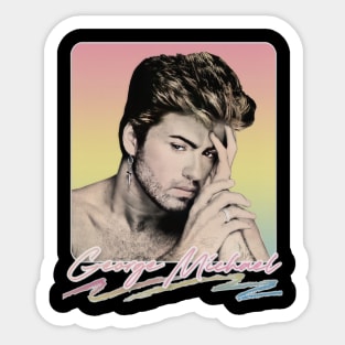 George Arts Faded Vintage Look Original Design #85 - Rascal Art #4 Sticker